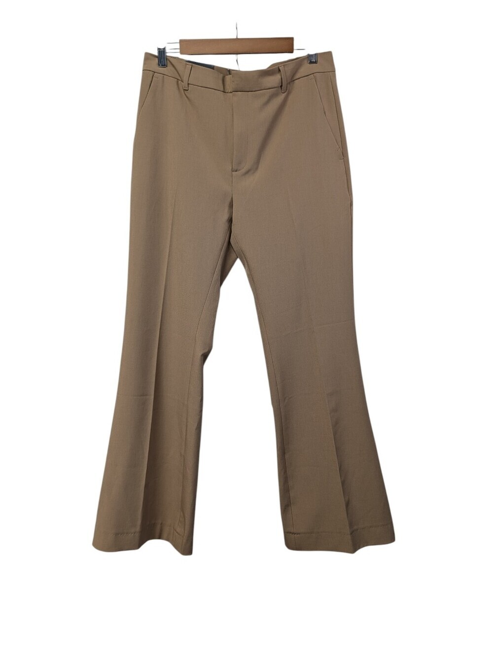 Banana Republic Sculpted Stretch Bootcut Pants Size 8 Khaki Tan High Rise NWT